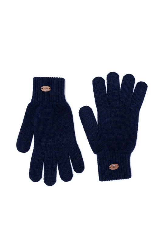 Mens Gloves Navy Blue