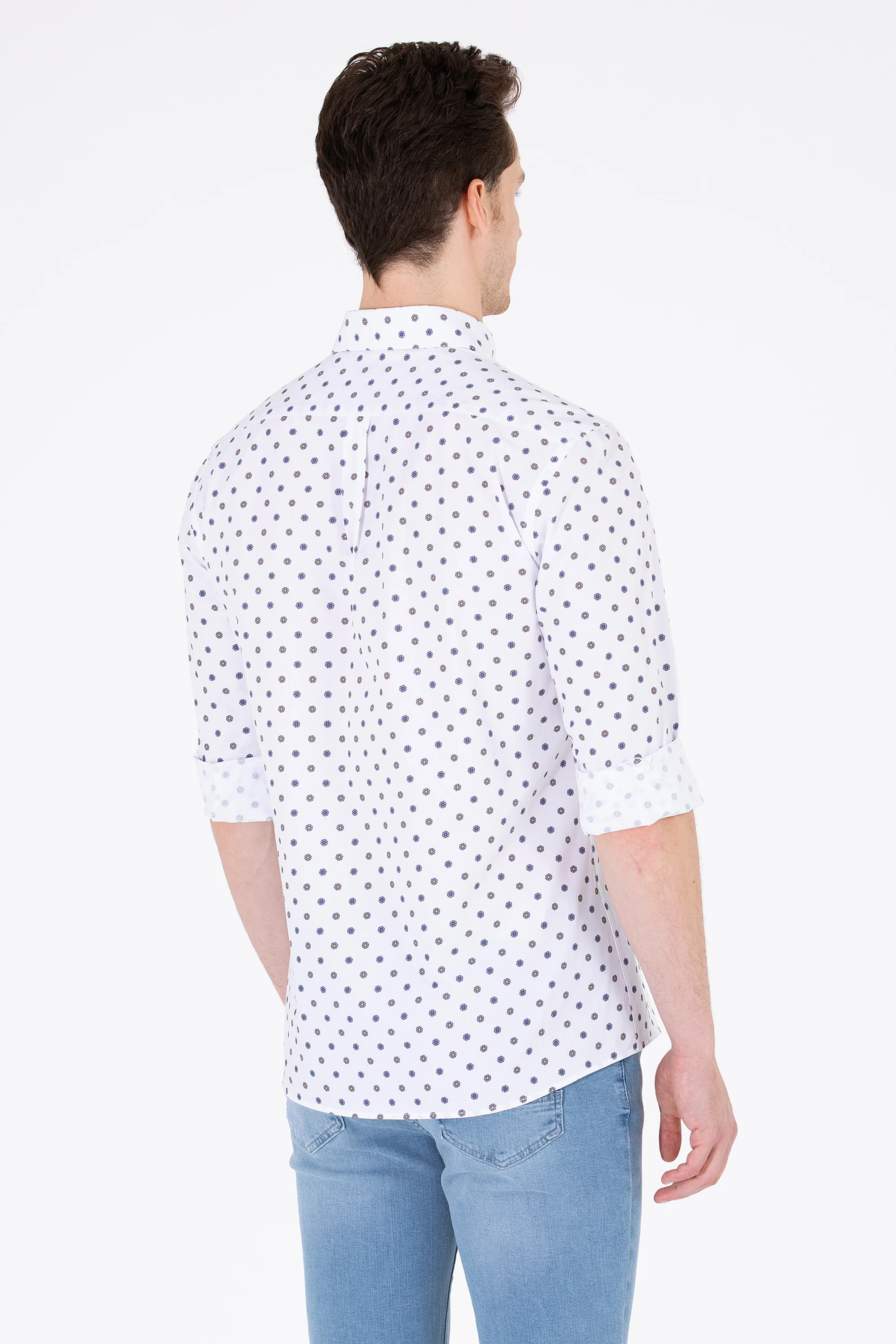 Mens Shirt White - Image 2