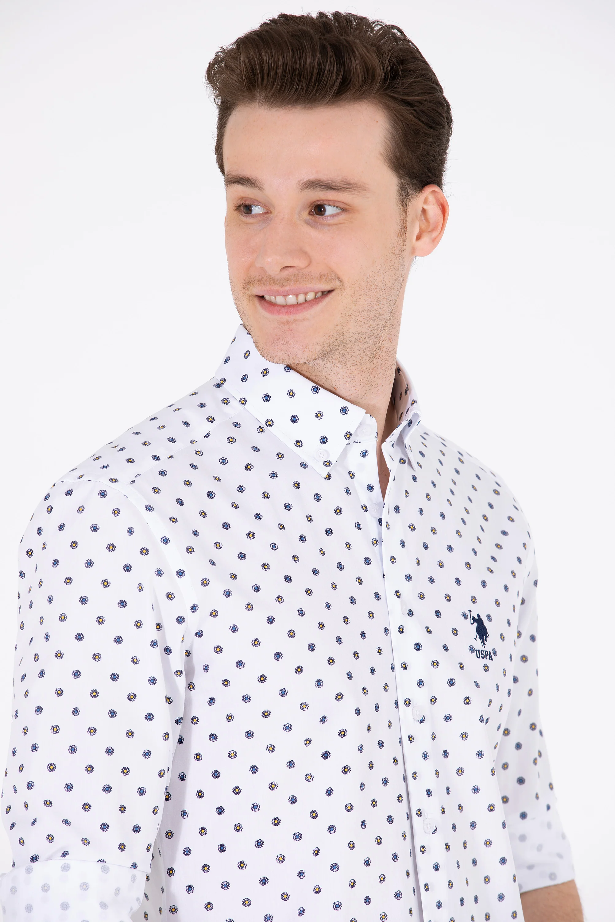 Mens Shirt White - Image 3