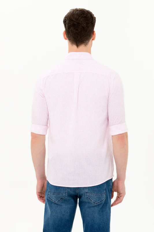 Mens Shirt Light Pink - Image 2