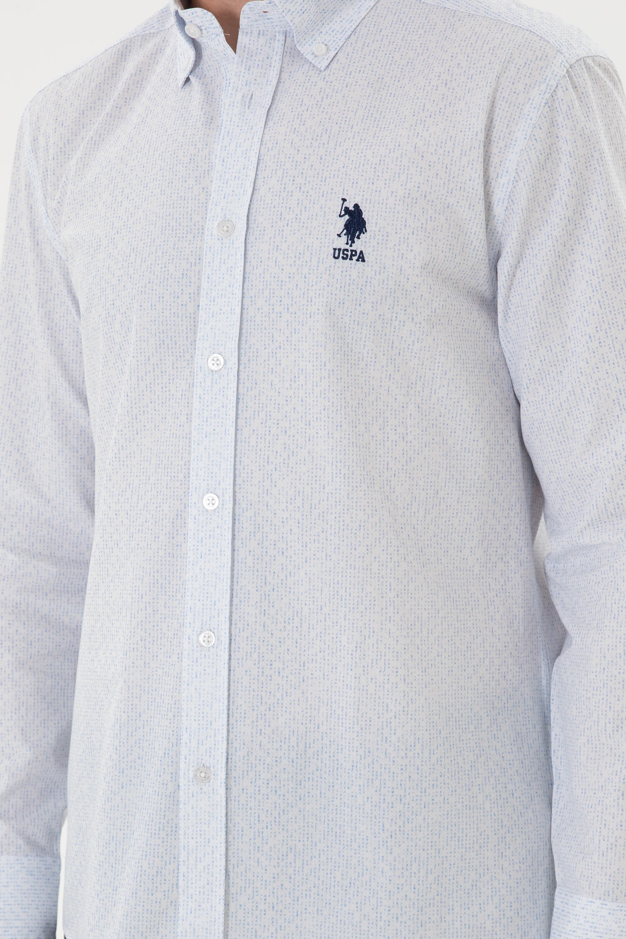 Mens Shirt Light Blue - Image 4