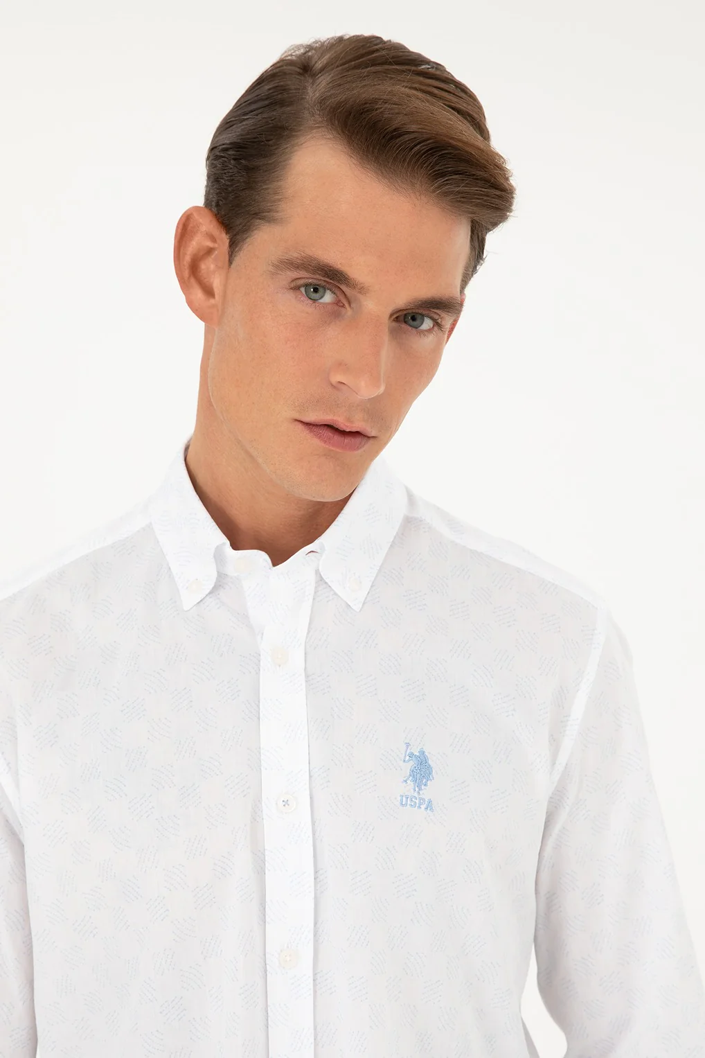 Mens Shirt Light Blue - Image 3