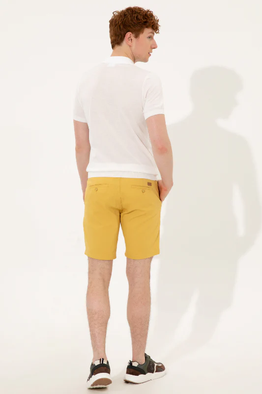 Mens Shorts Saffron - Image 2