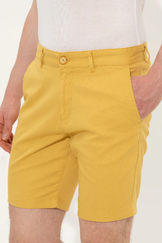 Mens Shorts Saffron - Image 4
