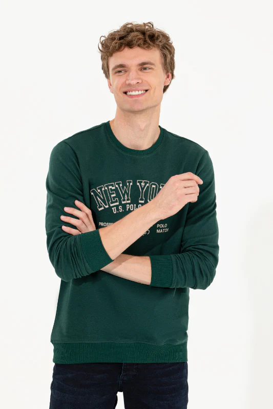 Mens Sweatshirt Green