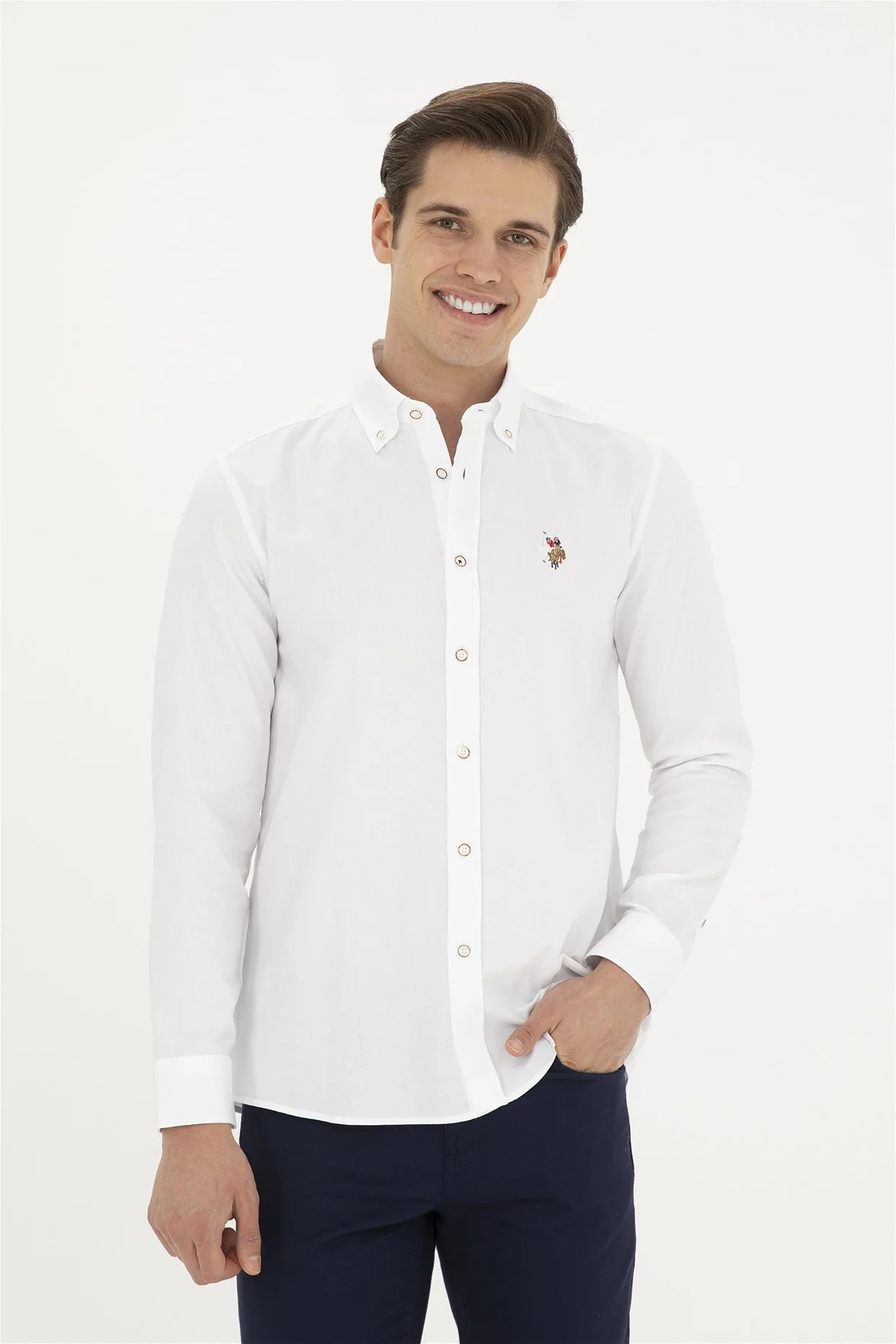 Mens Basic Shirt White
