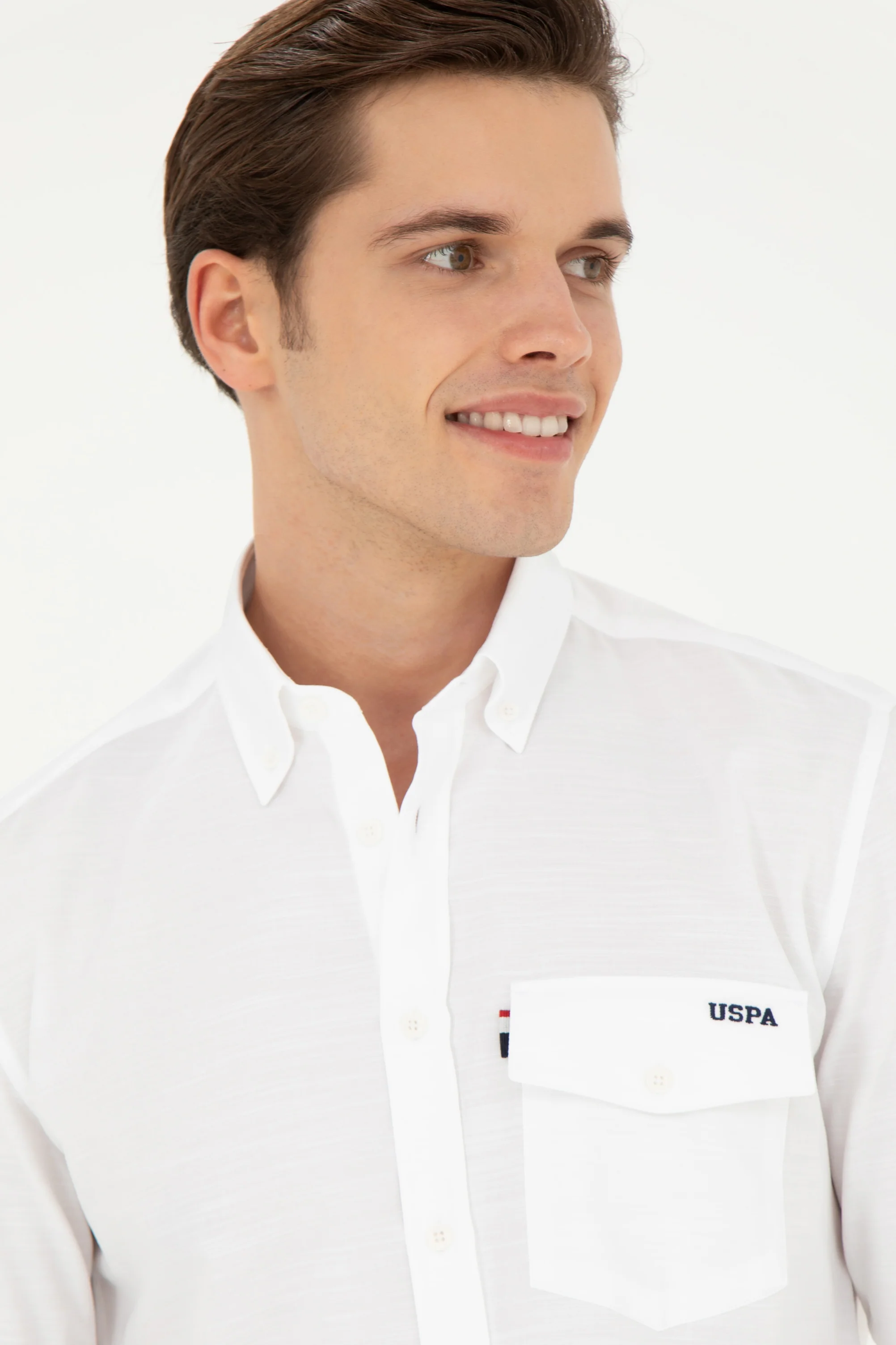 Mens Shirt White - Image 4