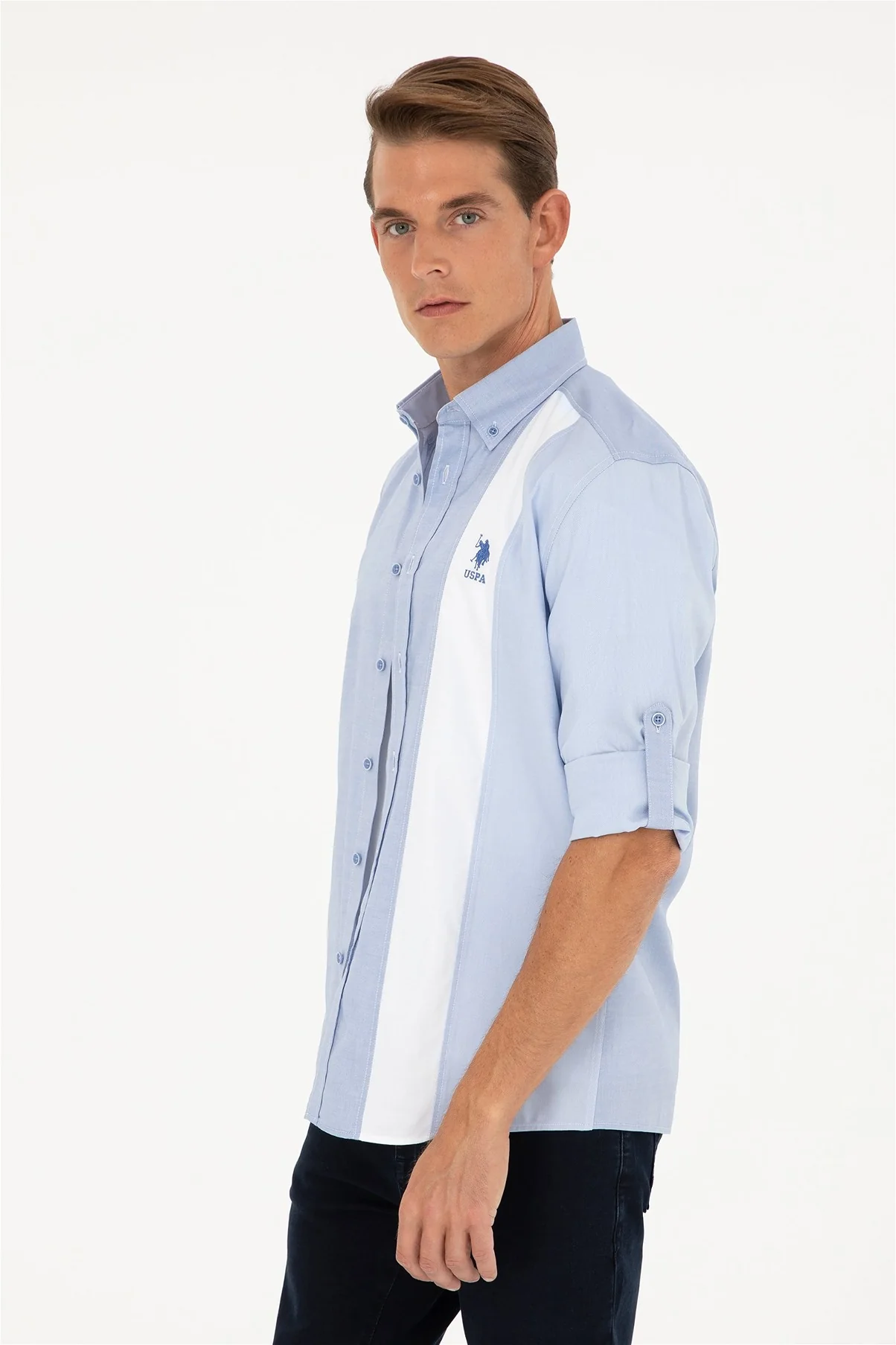 Mens Shirt Dark Blue