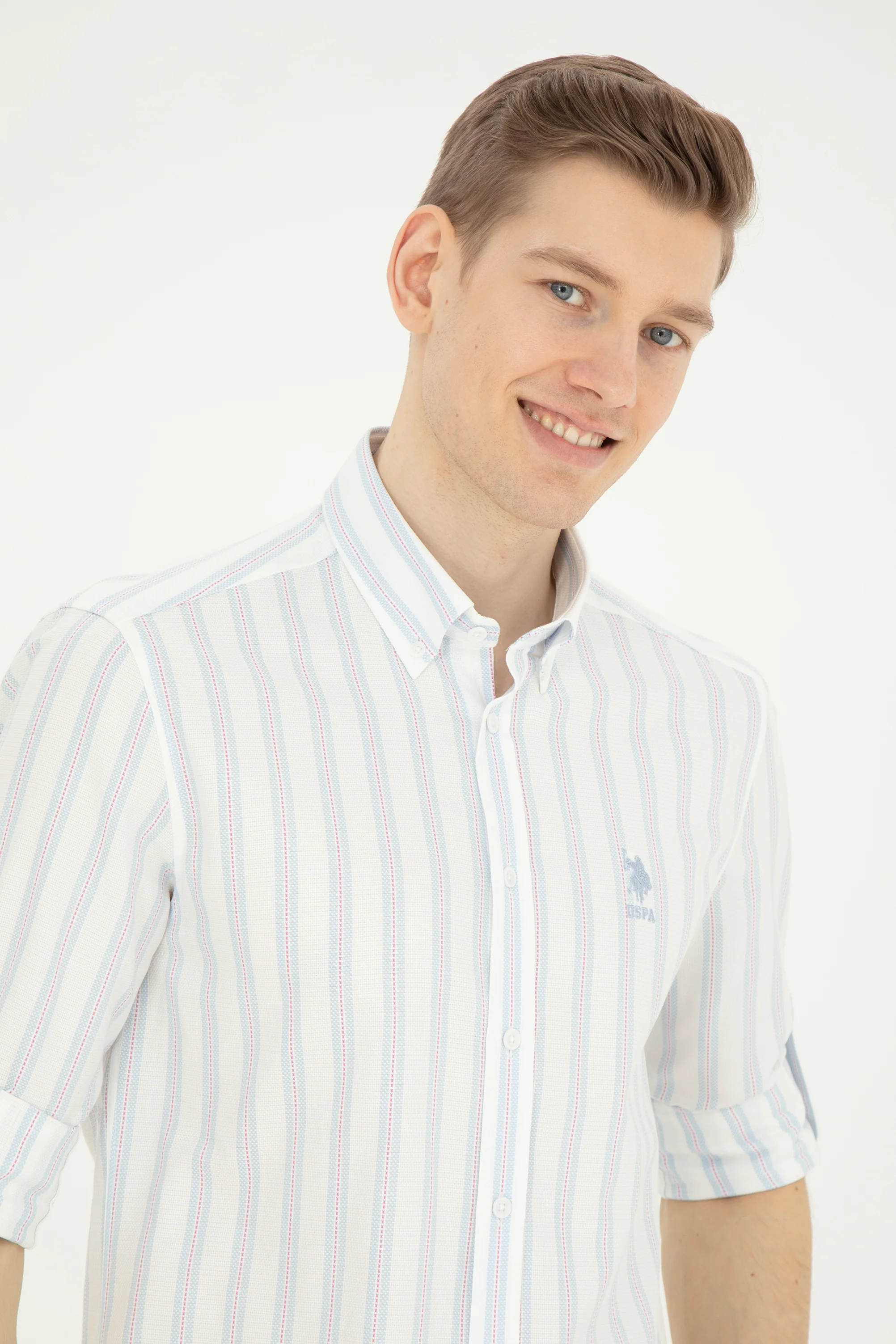 Mens Shirt Light Blue - Image 4