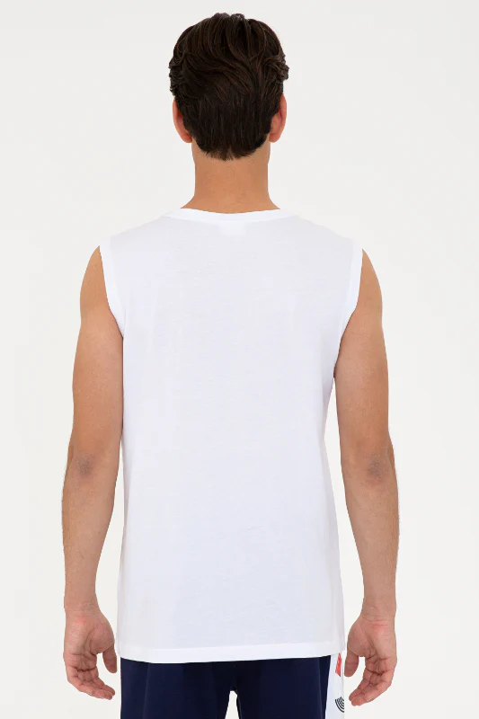Mens T Shirt White - Image 2
