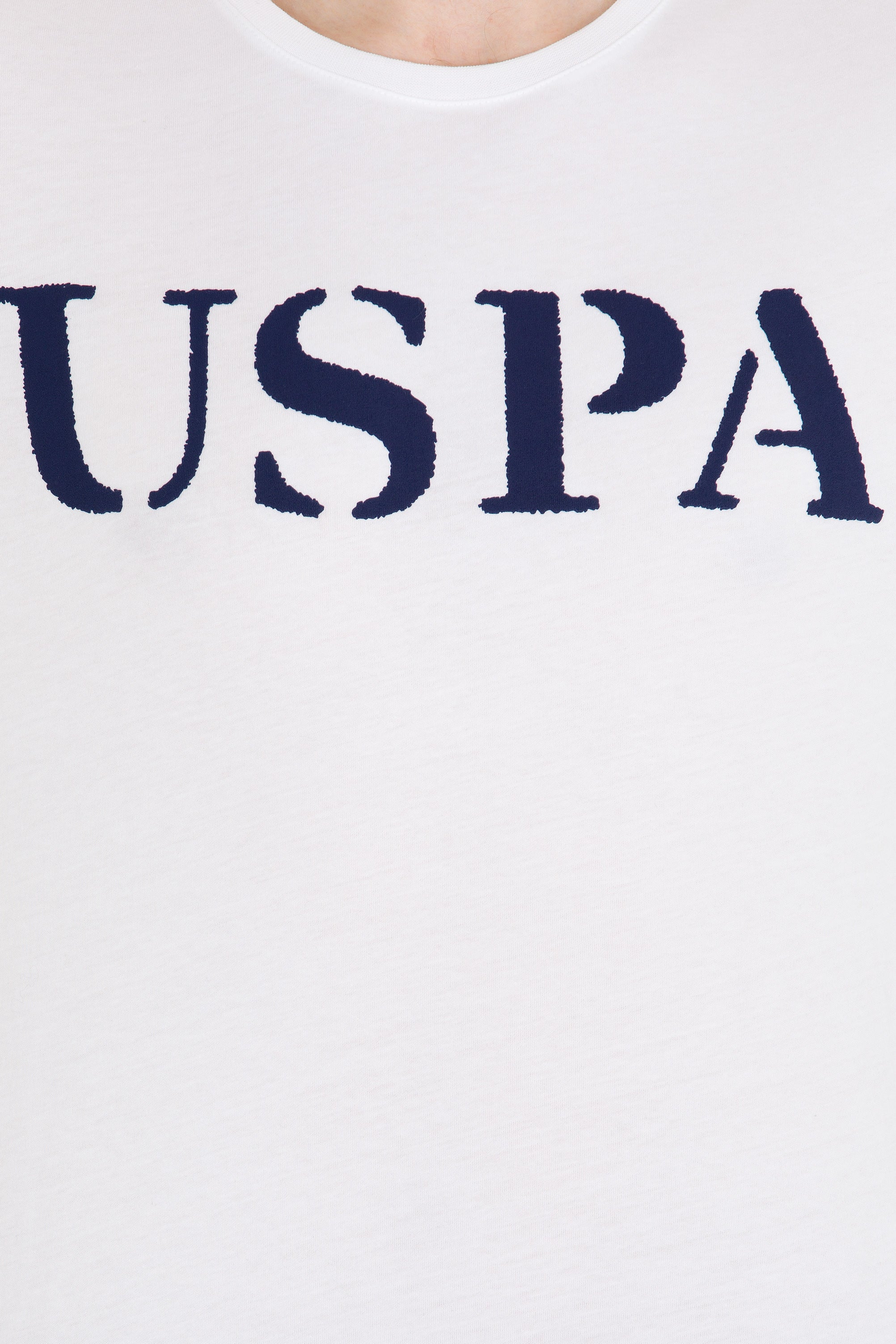Mens Basic T Shirt White - Image 4