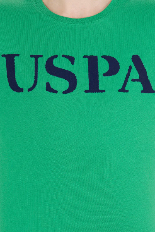 Mens Basic T Shirt Green - Image 4