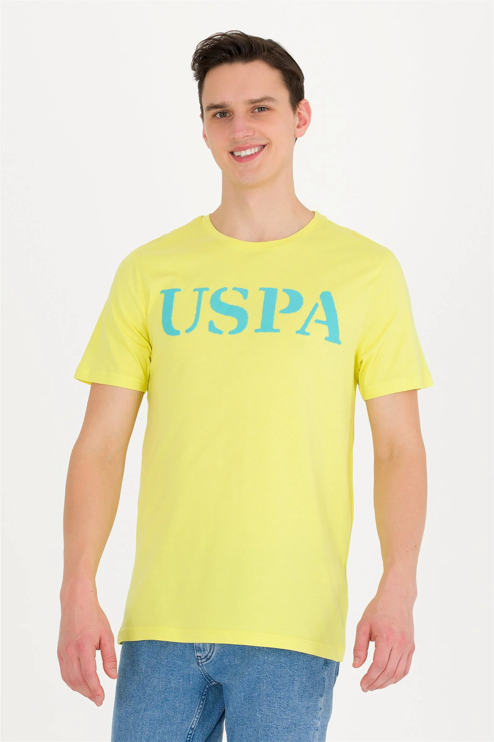 Mens Basic T Shirt Citron