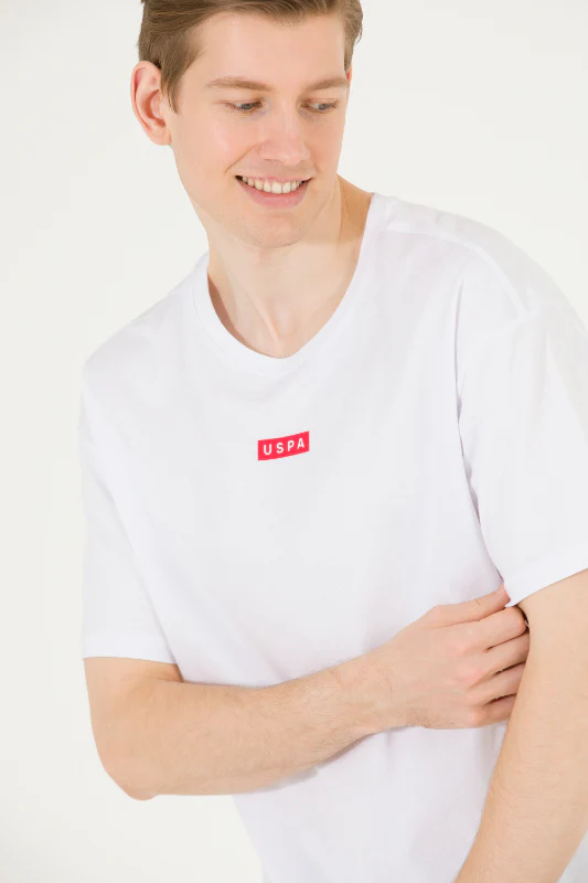 Mens T Shirt White - Image 3