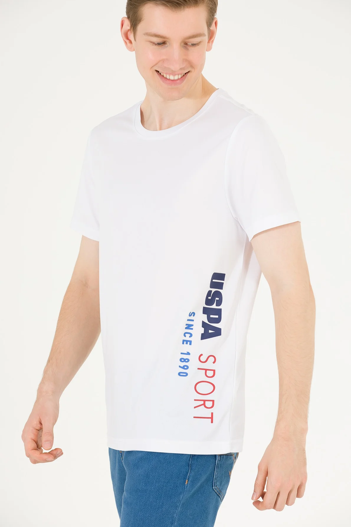 Mens T Shirt White - Image 4
