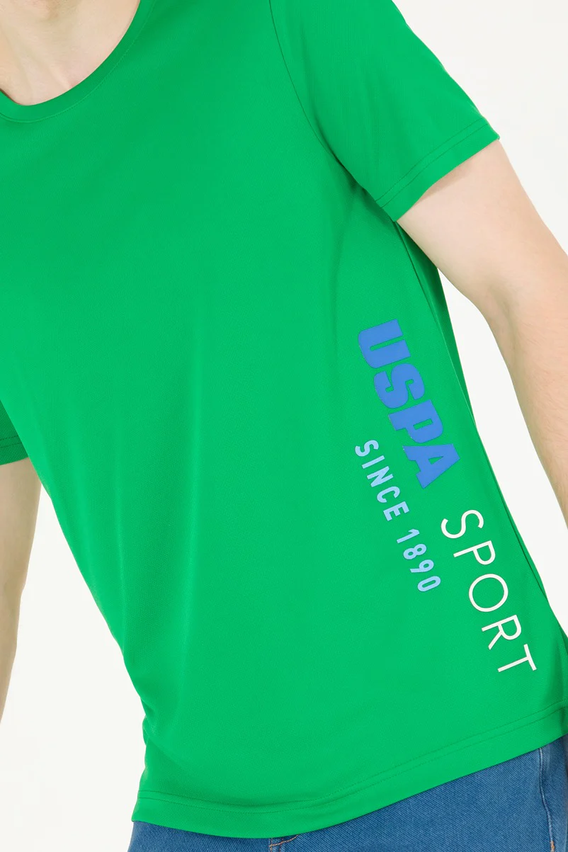 Mens T Shirt Apple Green - Image 2