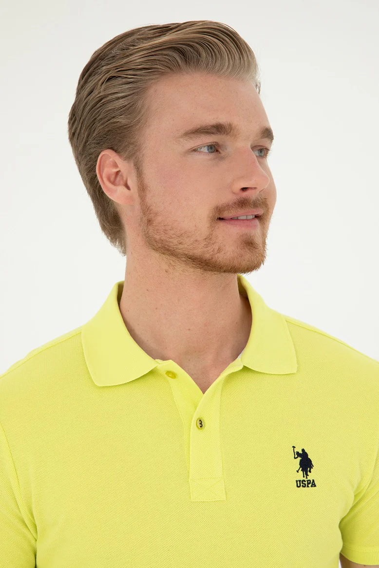 Mens Basic Polo Shirt Peanut - Image 3