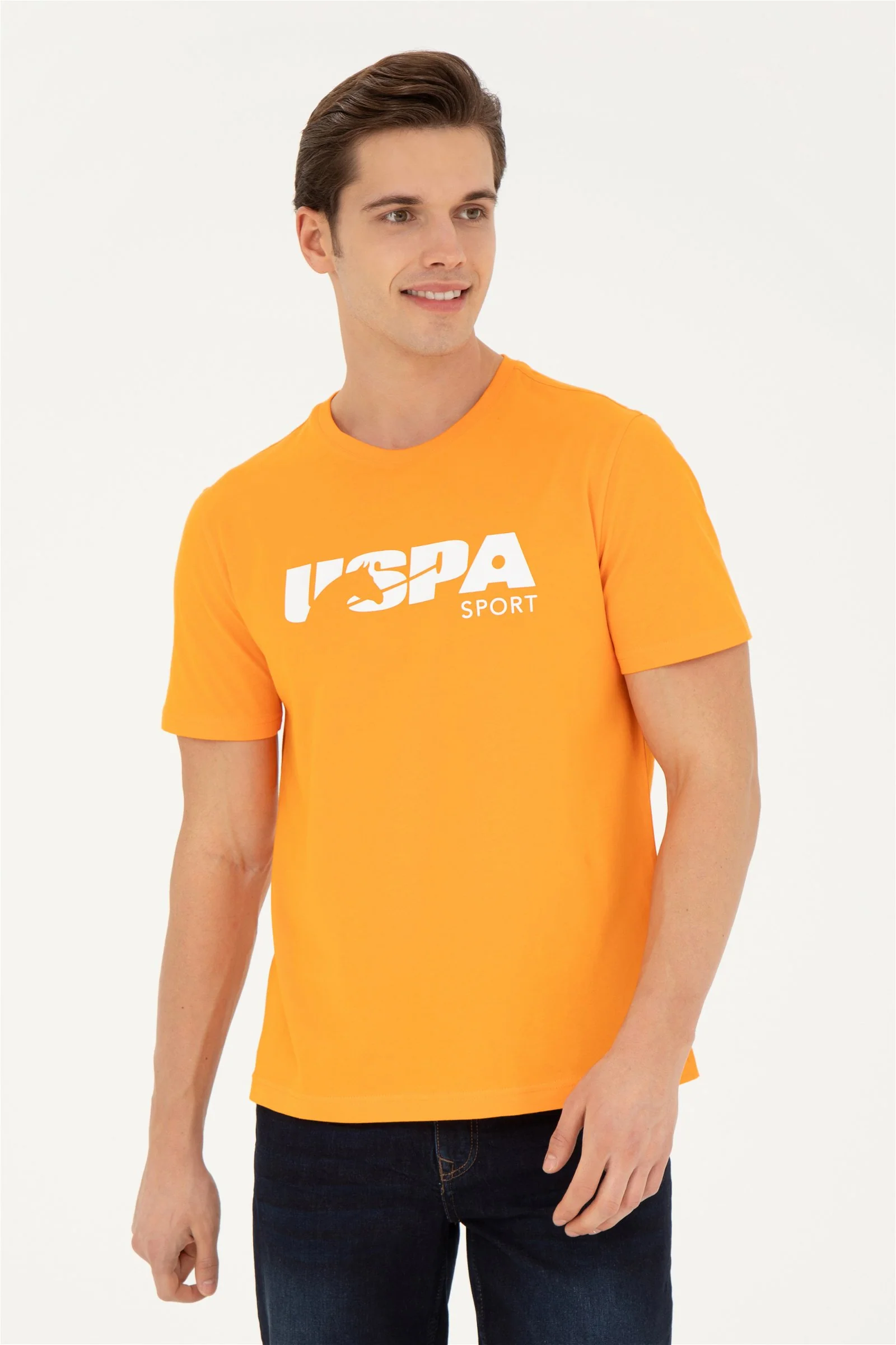 Mens T-Shirt Orange