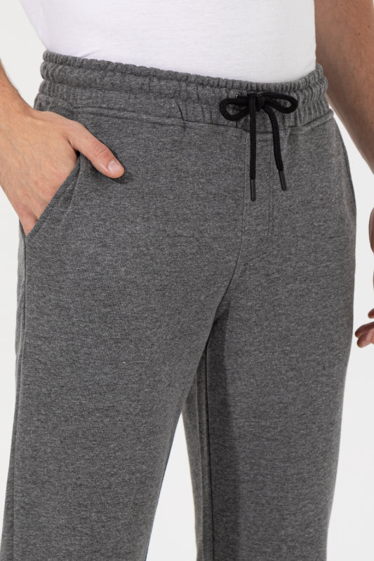 Mens Sweatpants Anthracite Melange - Image 3