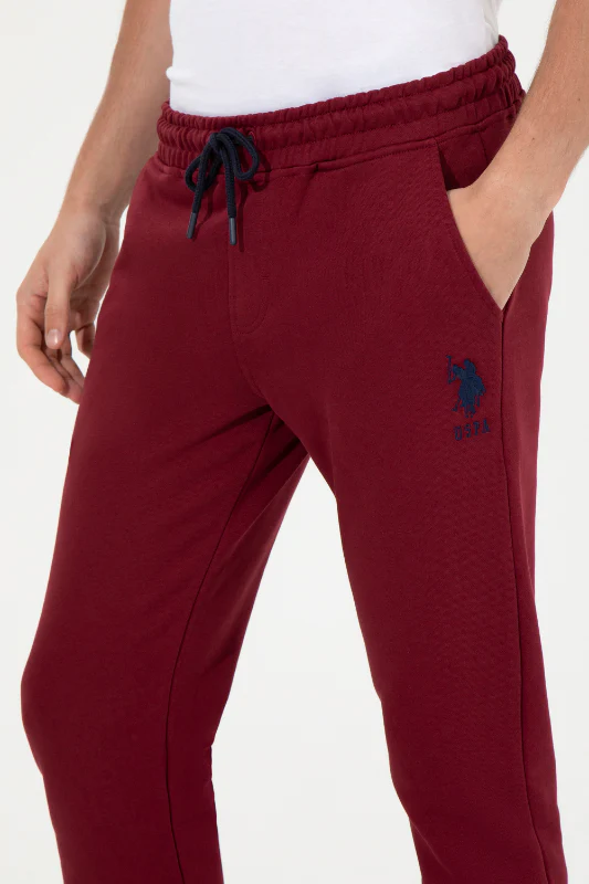 Mens Sweatpants Cherry - Image 2