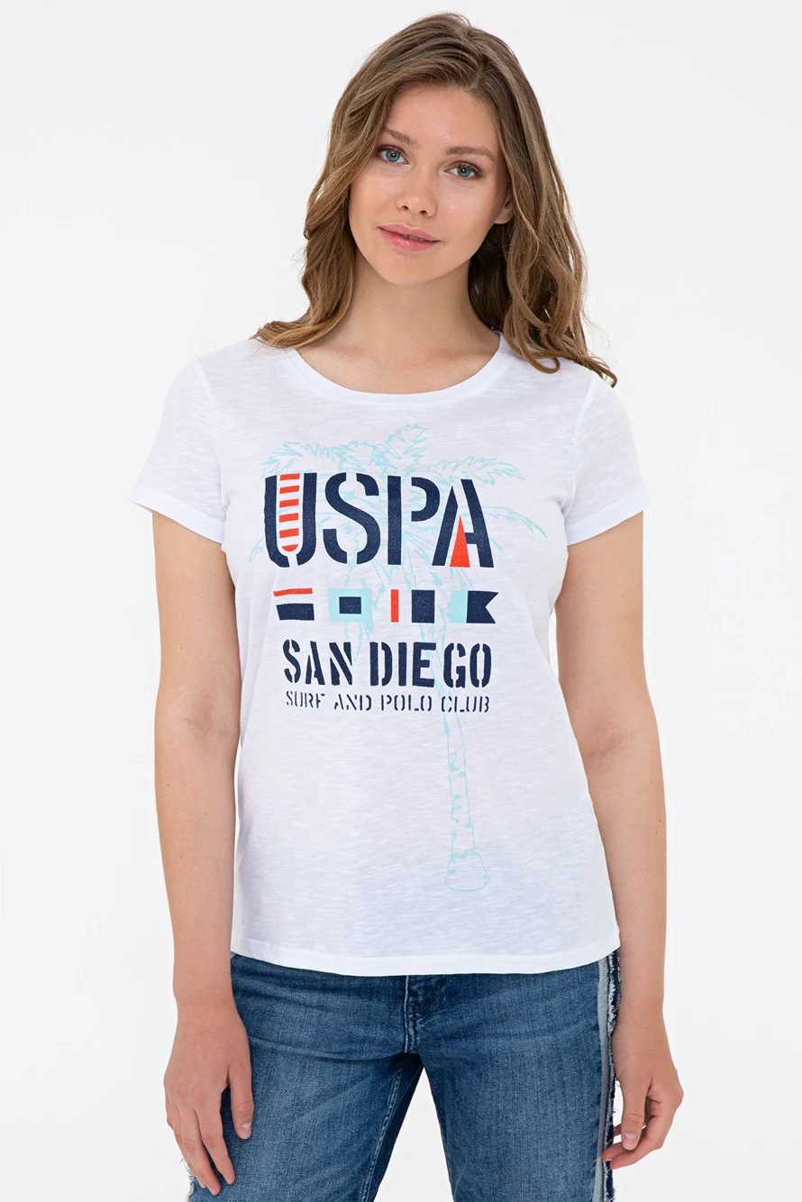 Womens Ladies T-Shirt White