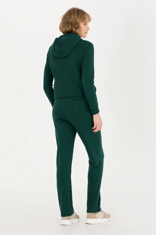 Womens Sweatpants Green - Image 2