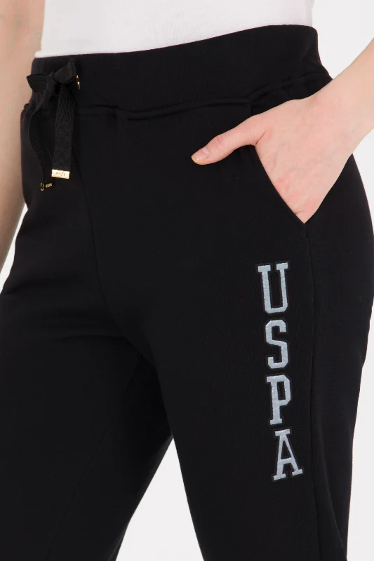 Womens Sweatpants Black - Image 4
